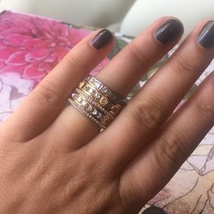 henri bendel stacked ring